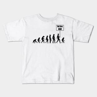 Net Zero Now (Dark Figures) Kids T-Shirt